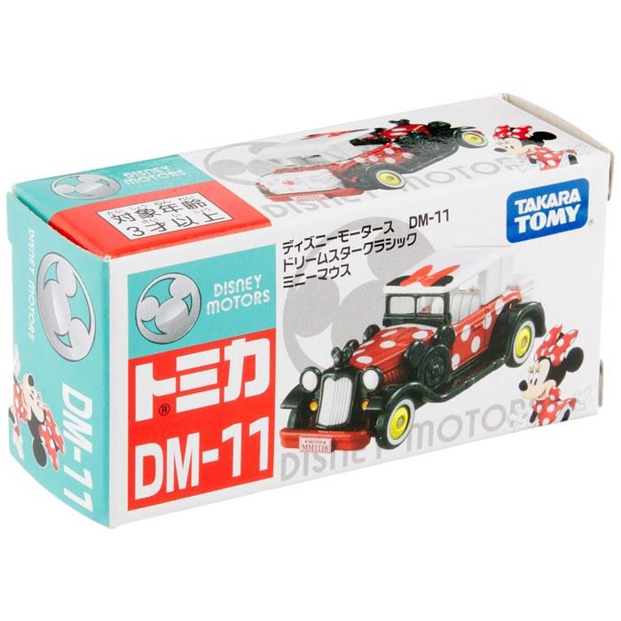 [Tomica] Disney Motors DM-11 Dream Star Classic Minnie Mouse Mini Car Toy, 3+ Years, Boxed, ST Mark Certified