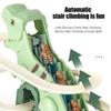 Plastic Cement Dinosaur Zinc Zinc Alloy Race Cars Electric Electric Slide Track Toy Car  Boys