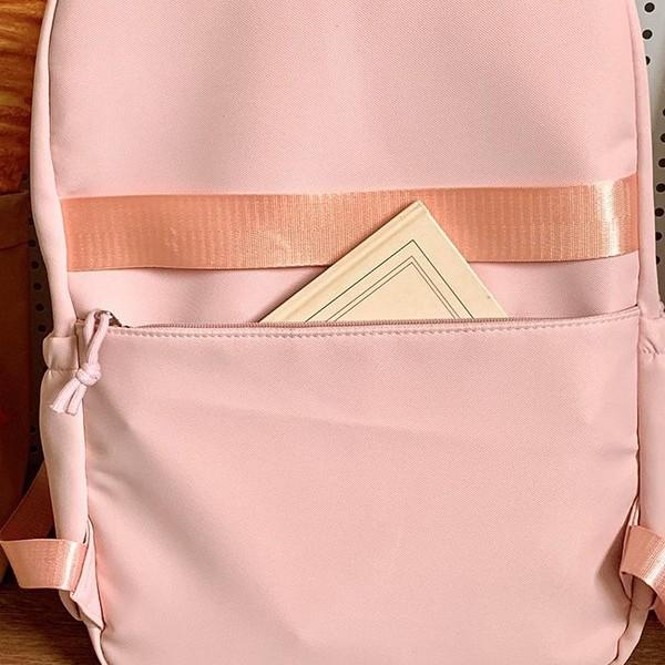 Schoolbag New Cute Soft Sister Schoolbag University Women Large Capacity Transparent Model College Backpack Girl Primary and Secondary School Students