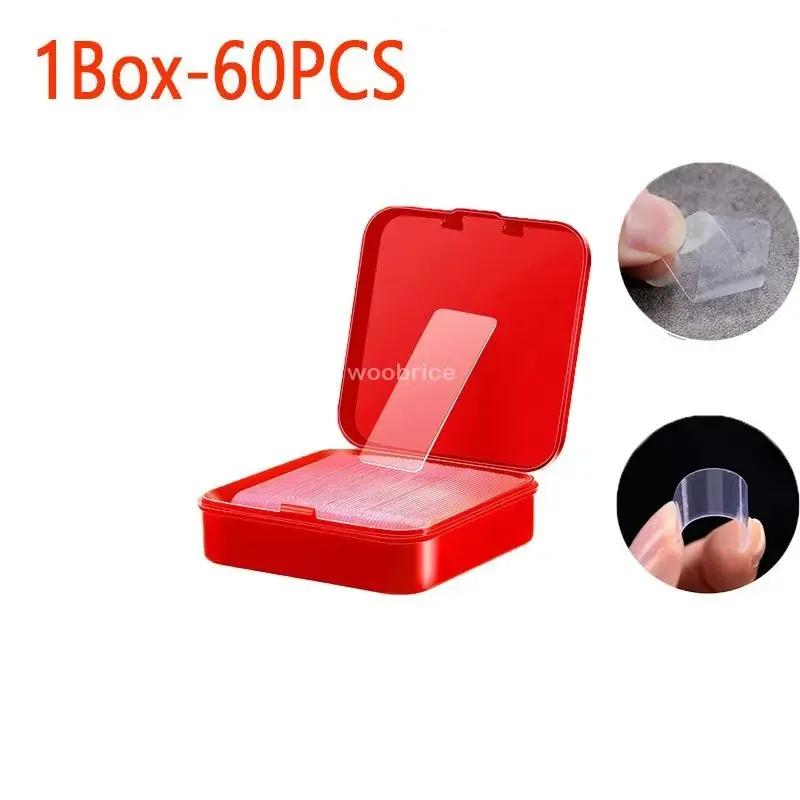 

300Pcs Double Sided Adhesive Tape Nano Reusable Super Strong Transparent Wall Stickers WaterProof Widely Used Wall Mount Sticker