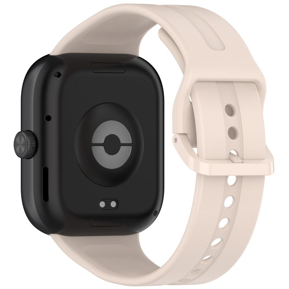Silicone Strap for Xiaomi Redmi Watch 5, Beige