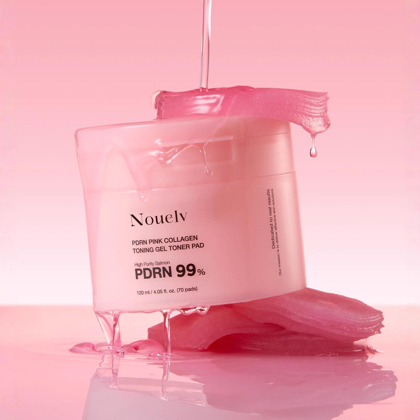 Тонер с ПДРН лосося ватные диски Экстракт лосося влажные ватные диски 60 шт.