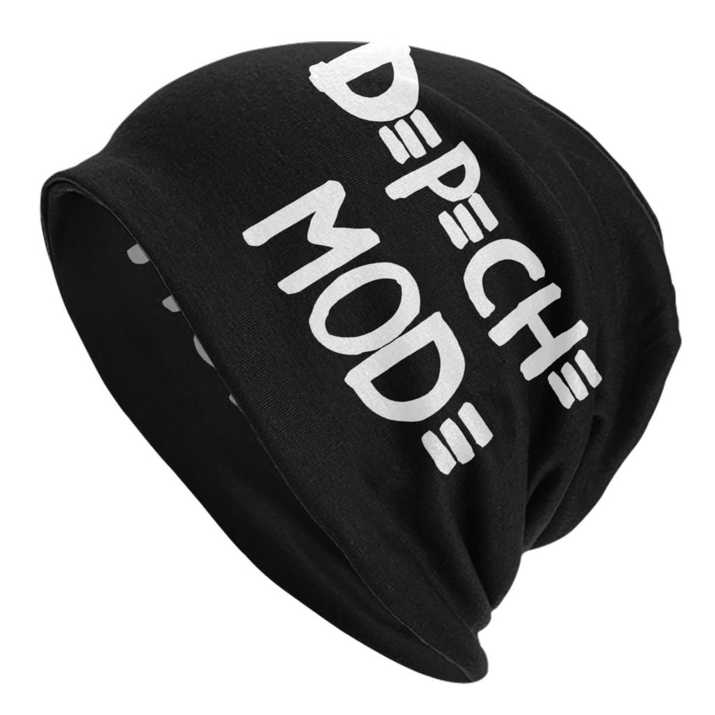 Custom Depeche Cool Mode Electronic Rock Beanie Cap Unisex Winter Warm Bonnet Femme Knit Hats Outdoor Skullies Beanies Caps