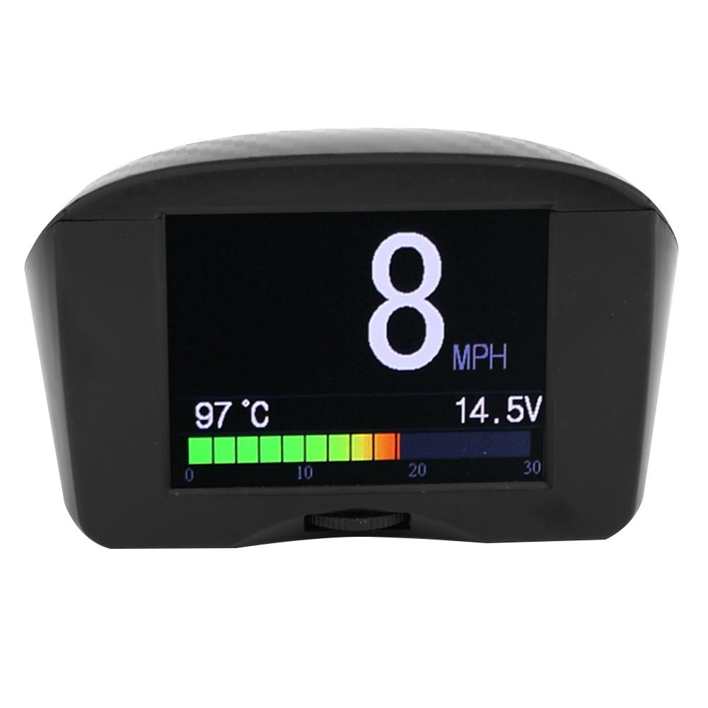 

X50 Plus Многофункциональный автомобильный HUD проекционный дисплей OBD Смарт Цифровой измеритель Напряжение Температура Датчик Дисплей