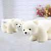 Large Polar Bear Plush Toy - Realistic White Bear Doll for Girls