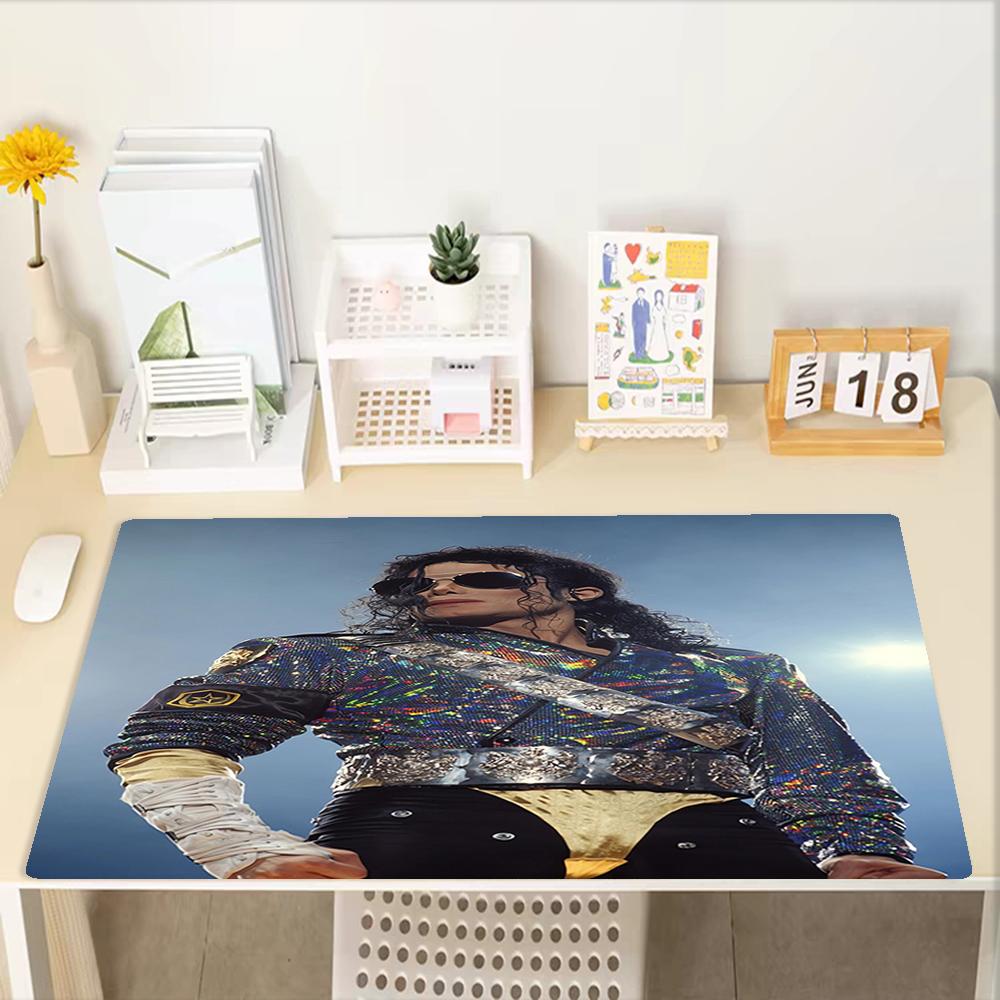 Michael Jackson Theme Mouse Pad, Non Slip Rubber Base, Multifunctional Office & Home Decor, Perfect for Workspace Personalization.