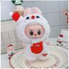First, Second, and Third Generation Labubu Doll Clothes: 17cm Plush Onesie for 10cm Labubu Dolls, Cute Cartoon Design