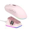 EPOMAKER NEX Lite Wireless Gaming Mouse with Display and RGB Charging Dock, Ultra-lightweight 65g Wireless