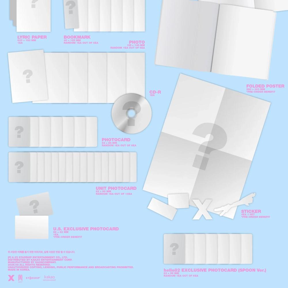 (PRE-ORDER)MONSTA X - [THE X] 13th Mini Album