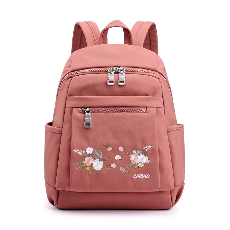 Women's Ethnic Embroidered Backpack - 2025 New Oxford Cloth, Casual Fashion School Bag