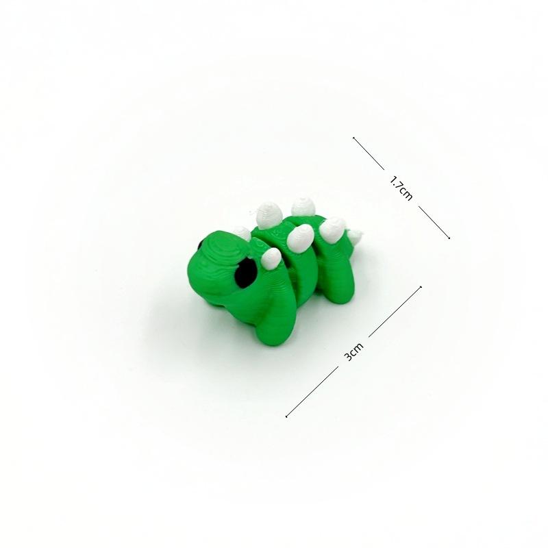 3D Printed Stegosaurus Dinosaur Toy Small Model Educational Collectible Figurine for Display or Desk Decoration One Size