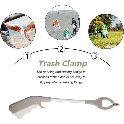 Magic Hand, Trash Picker, All-Purpose Long Hand, Authentic Magic Hand, Helpful Hand, Easy Hand, Trash Picker, 40cm, Easy Hand, Magic Reacher, Suitable