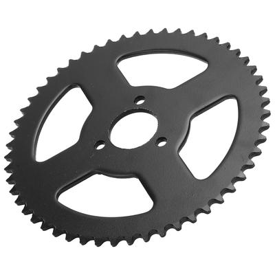 T8F 54 Teeth Durable Steel Sprocket Hard Crankset Suitable for Mini Motorcycle ATV Kart