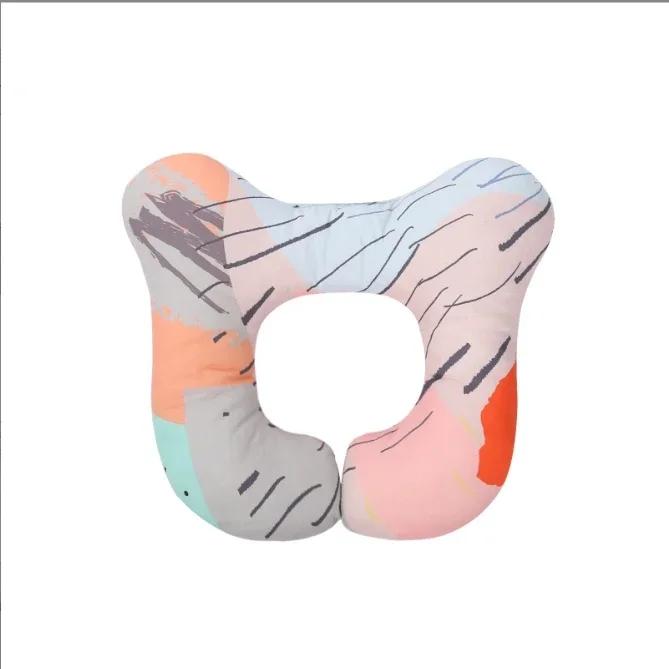 Baby Stroller U-Shaped Neck Pillow - Cartoon Design Newborn Car Seat Sleeping Headrest Cushion Kids Neck Support Protector