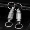Portable Brass Keychain Ultra-light Car Key Ring New Keychain Accessories  Outdoor Small Tool