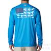 Colombia Pfg Fishing Suit Men's Long-sleeved T-shirt Summer Quick-drying Top Outdoor Sunscreen Breathable Fishing Suit