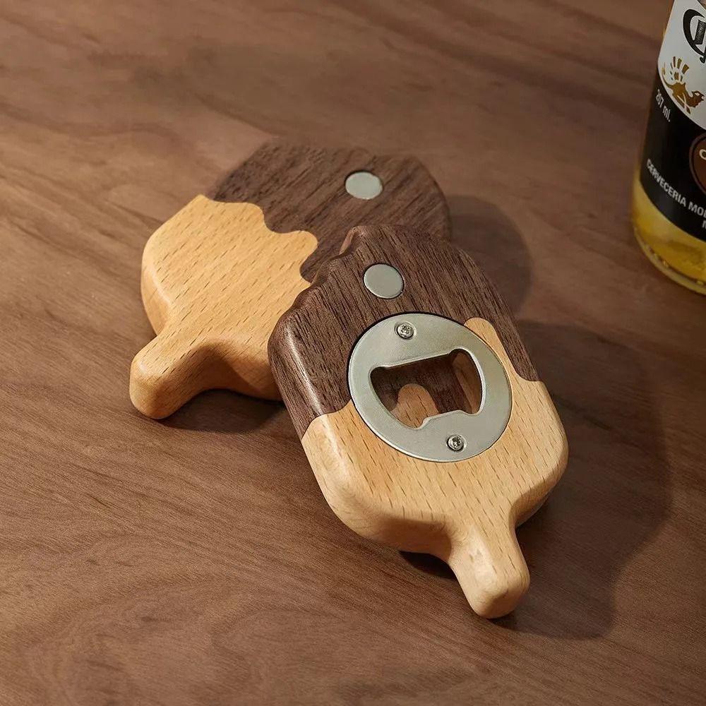 

Beer Lover Beer Bottle Opener Ice Cream Shape Soda Cap Opener Cute Bar Appliance