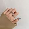 Korean Dongdaemun Multi-Layer Ball Design Open Ring for Women - Cute & Trendy