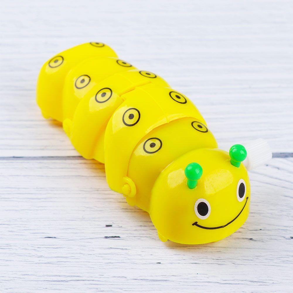 Gifts Lovely Plastic Funny Caterpillar Shape Cartoon Clockwork Toy Wind Up Toy