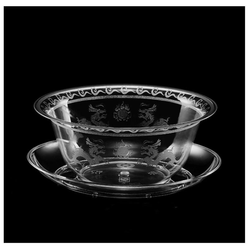 

Jinwuyuan Disposable Hard Plastic Tableware Set