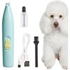 Katzenhaarschneider | Kabelloser Haarschneider für dichtes Fell | Tierhaarschneider für Yorkshire Terrier, Blau