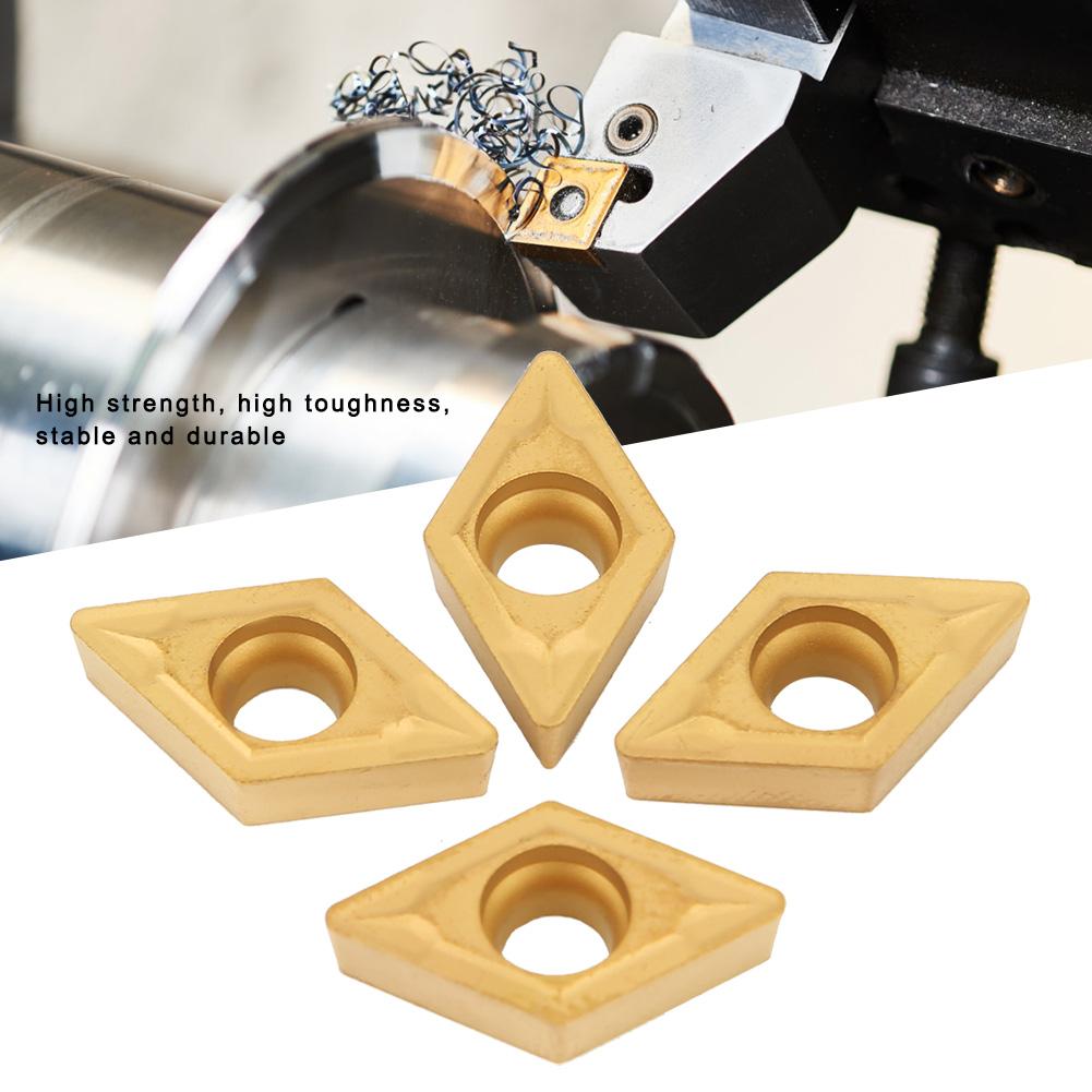 DCMT11T308 DCMT32.51 Carbide Inserts Blades Lathe Cutter Turning Tool for Steel Processing