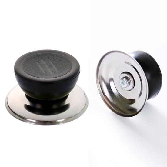 5 Pcs Steel Universal Home Kitchen Stainless Cap Round Pot Cover Lid