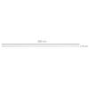 6FT Rustic Interior Sliding Barn Door Mounting Hardware Kit - White