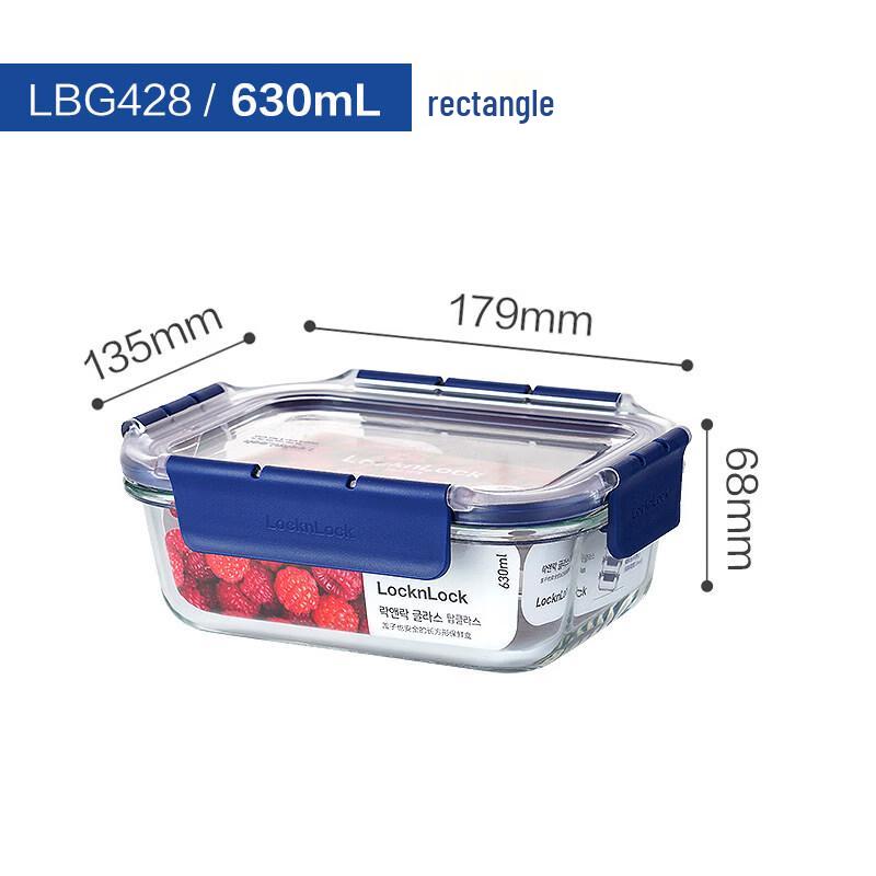 ZISIZ LocknLock Resin Freezable Food Container