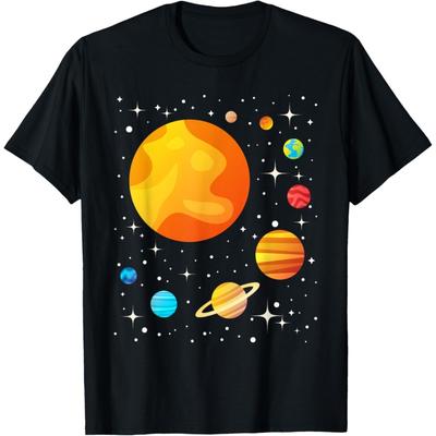 Ons Zonnestelsel - Astronomie Galaxy Astronomer Wetenschap Fan T-shirt