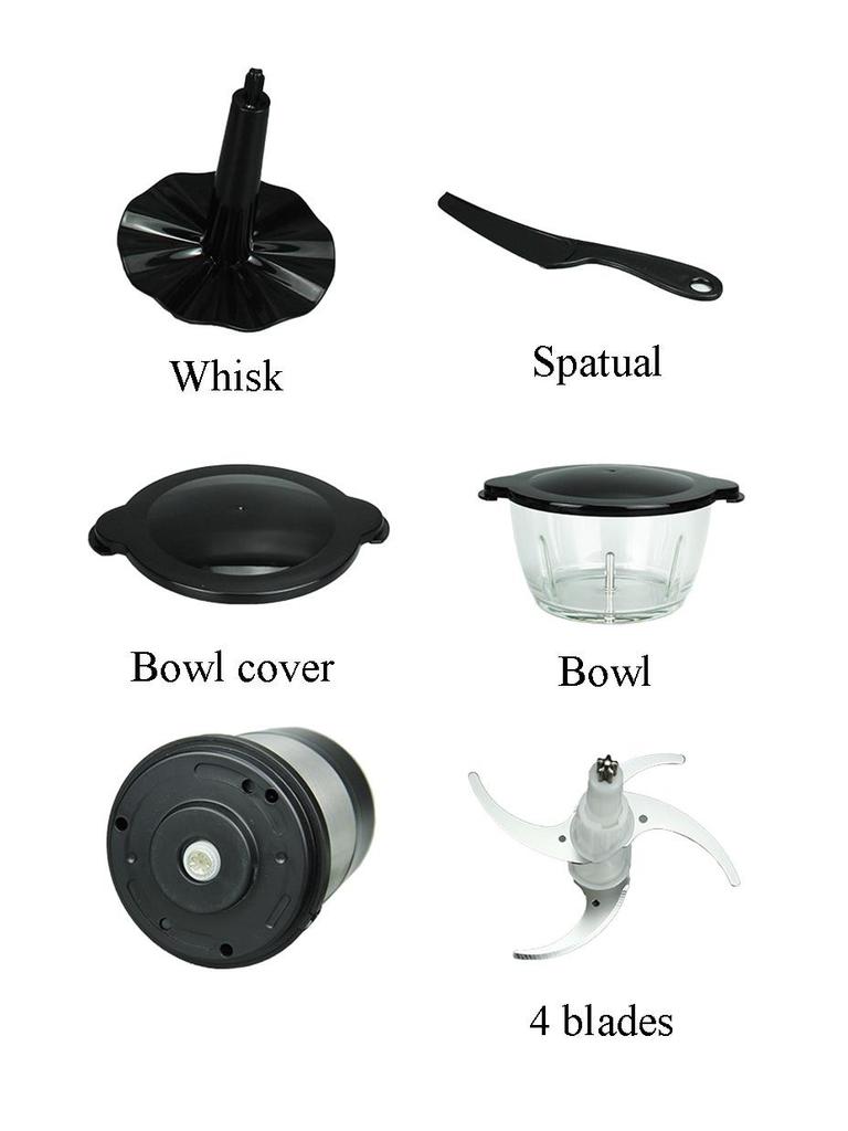 German Electric Meat Grinder & Food Processor - Multifunctional Household & Commercial Mincer