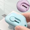 Cute Cloud Shape Mini Portable Utility Knife Paper Cutter Cutting Paper Razor Blade Office Stationery Cutting Supplies