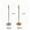 Vertical Menu Holder & Table Card Display Stand with Alligator Clip for Hotels & Restaurants