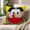Anime Magali Festa Fun  Cushion Cover Inches Farmhouse Decor Home Throw Pillow Covers for Couch Decorations