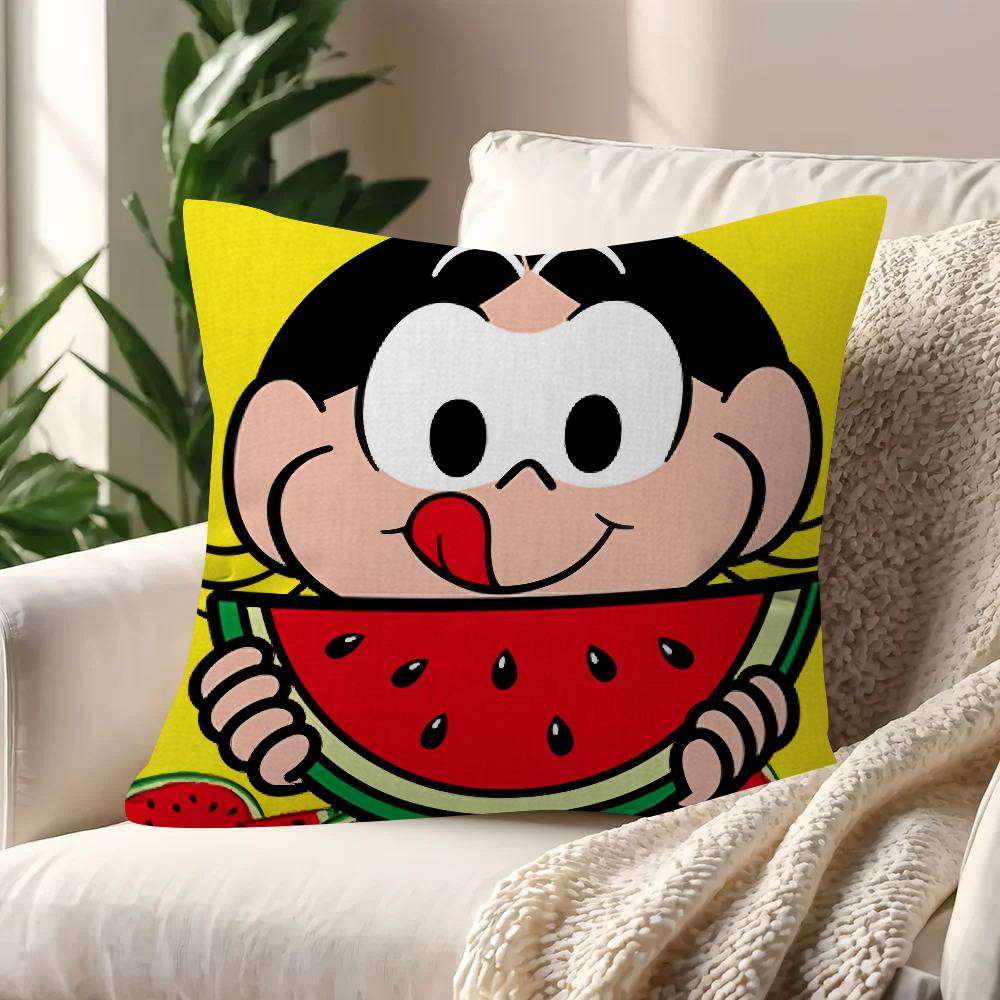Anime Magali Festa Fun  Cushion Cover Inches Farmhouse Decor Home Throw Pillow Covers for Couch Decorations
