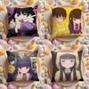 Cute H-Hi S-Score Girl Cushion Cover Home & Car Multi-Scene Pillow Cover - Reversible, Soft & Durable for Daily Use