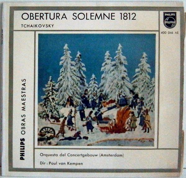 

7inch Record PYOTR ILYICH TCHAIKOVSKY CONCERTG Obertura Solemne 1812 ABE10054 Philips 1962 Spain Classical Used