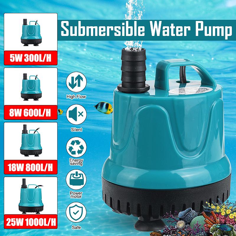 Buy 5 8 18 25w Low Noise Submersible Water Fountain Pump 300 600 800 1000l H Fish Tank Aquarium Pump At Affordable Prices Free Shipping Real Reviews With Photos Joom