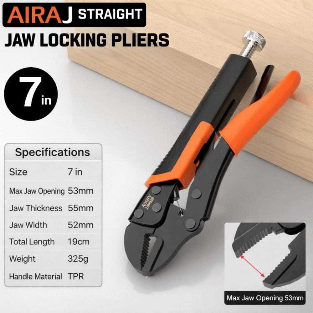 7/9/10 Inch Industrial Grade Locking Pliers Heavy Duty Clamp Pliers Hand Pliers Workshop Operation