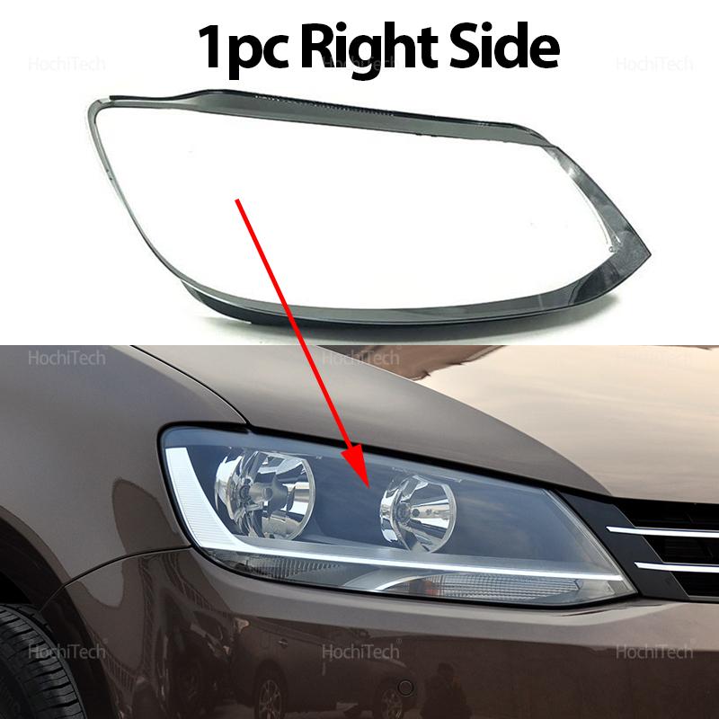 

Для Volkswagen VW Sharan 7N 2012-2015 2016 2017 2018 2019 Прозрачное стекло Лампа Крышка фары Крышка фары Корпус Абажур