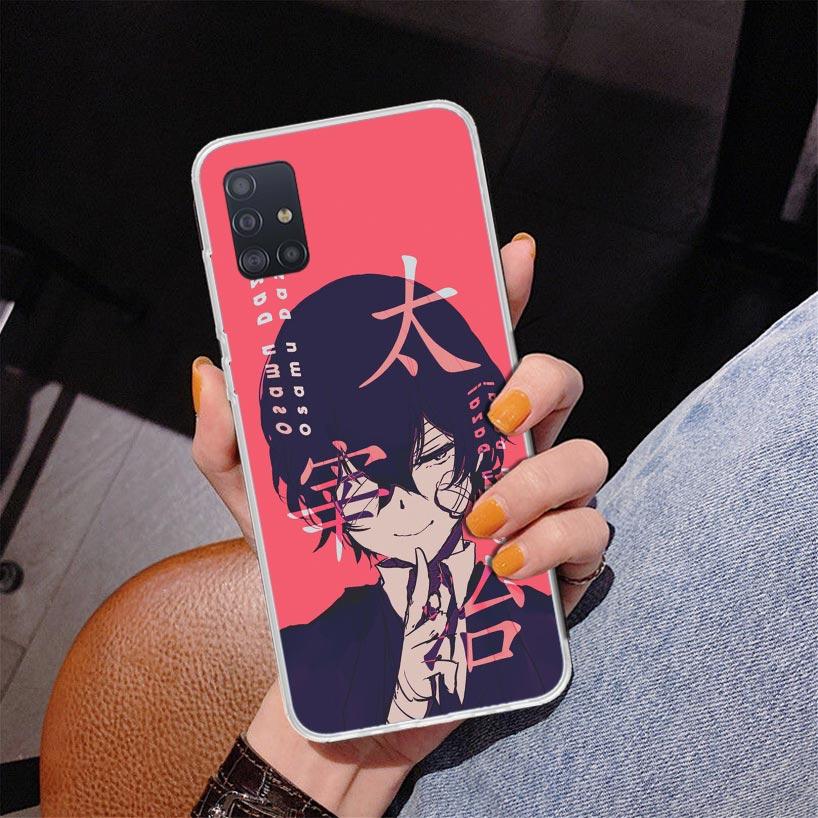Bungo Stray Dogs Dazai Phone Case For Samsung Galaxy A52 A32 A22 A12 A51 A31 A50S A30S A20S A10S Note 20 Ultra 10 Plus S10 A72 A