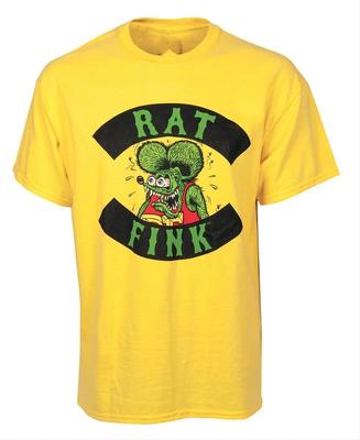 Ed Roth Rat Fink Shirt Short Sleeve Funny Yellow Unisex S5XL NE2152 Unisex T-Shirt