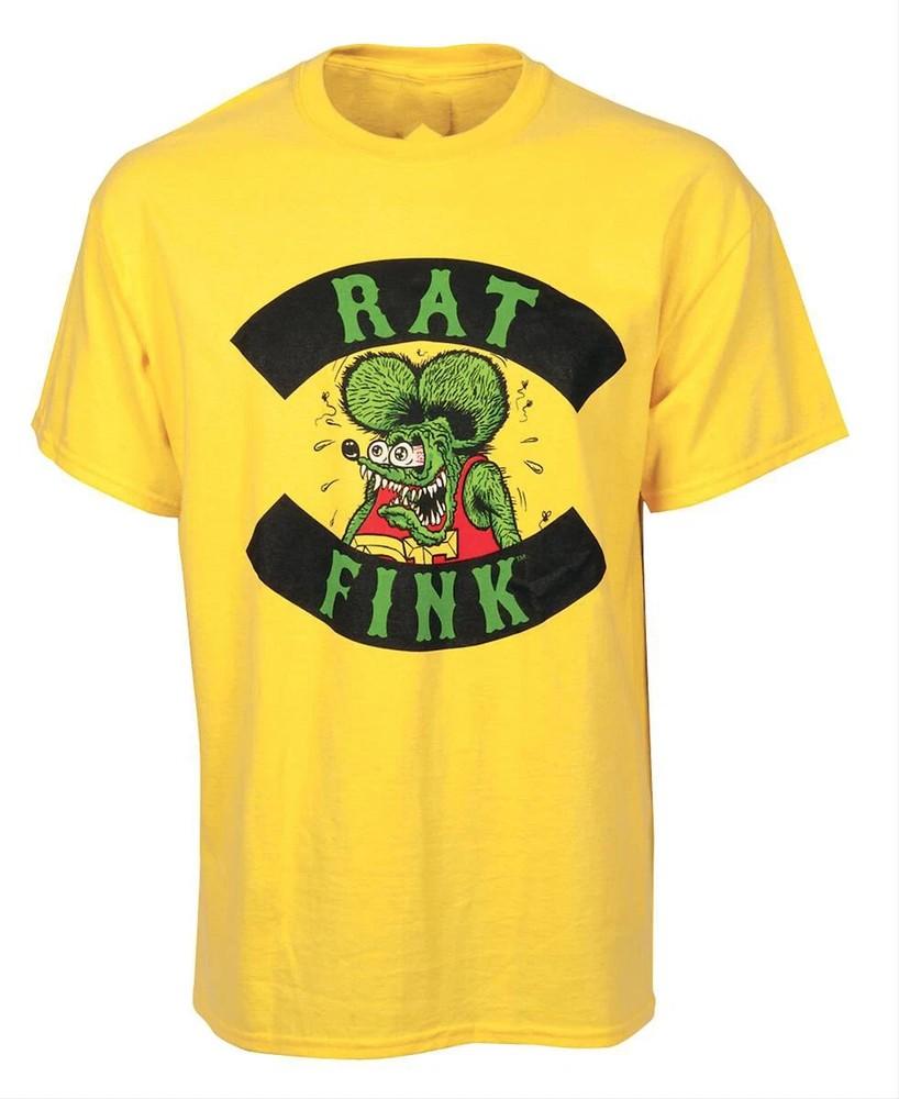 

Ed Roth Rat Fink Shirt Short Sleeve Funny Yellow Unisex S5XL NE2152 Unisex T-Shirt L