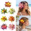 Artificial Orchid Side Clip Simulated Flower Bohemian Hair Clip  Hawaiian Beach Vacation