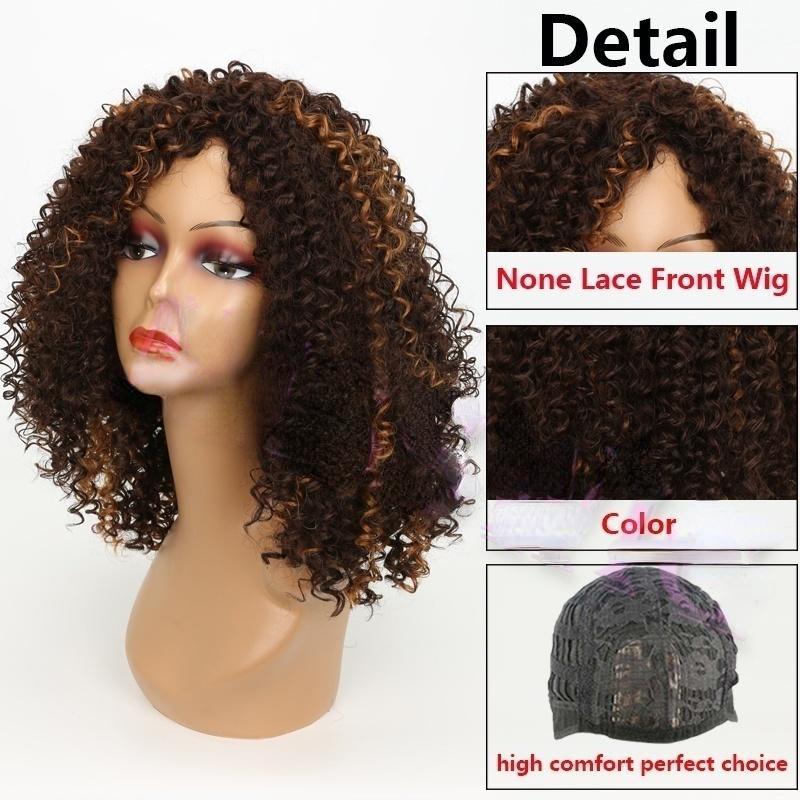 Fashion Long Curly Wig Ombre Grey Synthetic Wig for Women