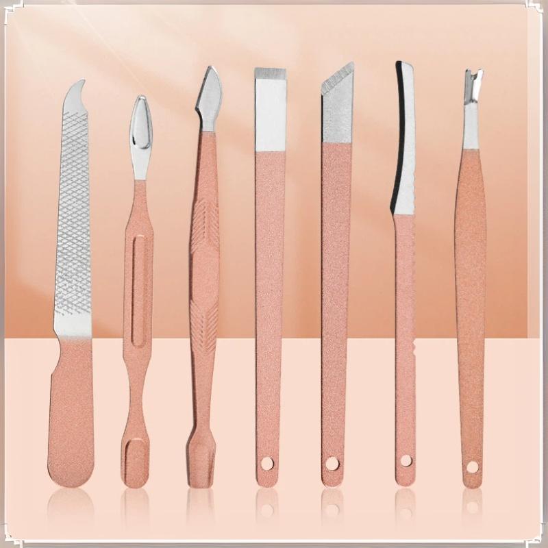 Easy To Clean Stainless Steel Manicure Set 4-18Pcs Professional Nail Clipper Kit for Daily Nail Care
