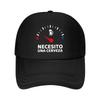 Funny Baseball Cap Humorous Dashboard Graphic Design EmbellishUnisext for Daily Outings Mesh Baseball Cap