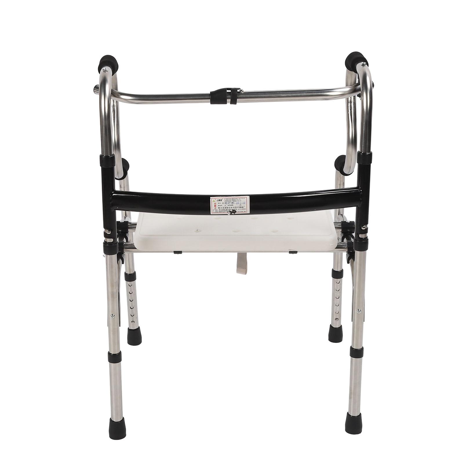 

Помощь при ходьбе для пожилых людей 6 передач регулируемый портативный с большой грузоподъемностью складной ходунок для