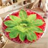 Funny Fruit Mat Juicy Printed Carpet, Round Soft Rug, Non-Slip Floor Decor for Living Room Kids Room Nursery Next Day Shipping