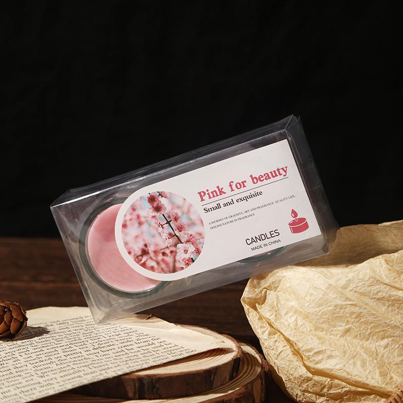 Glass Cup Scented Candle Creative Valentine's Day Confession Proposal Romantic Unscented Small Candle Gift